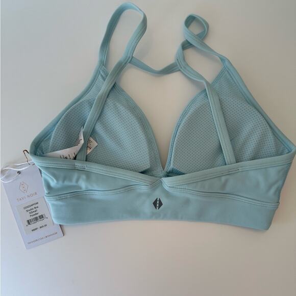 NWT TAVI Noir Studio Sports Bra Size XS In Powder Blue - Picture 4 of 11